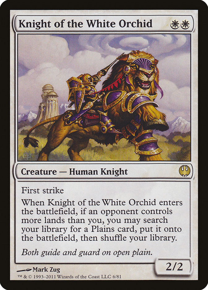 Knight of the White Orchid [Duel Decks: Knights vs. Dragons] | I Want That Stuff Brandon