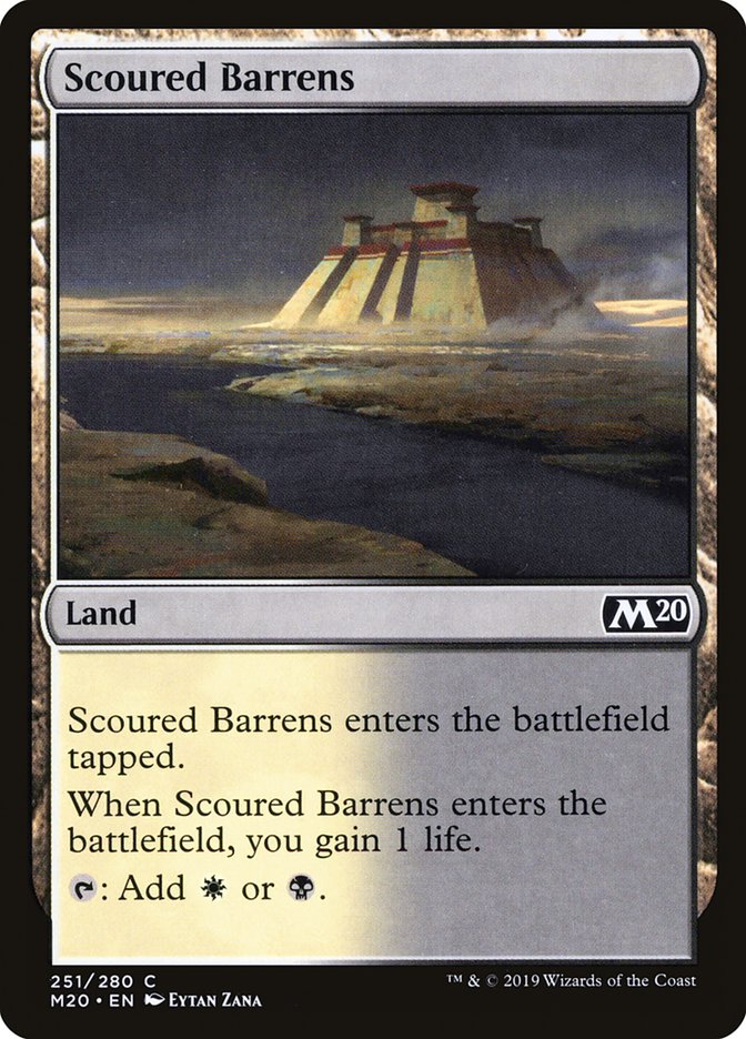 Scoured Barrens [Core Set 2020] | I Want That Stuff Brandon