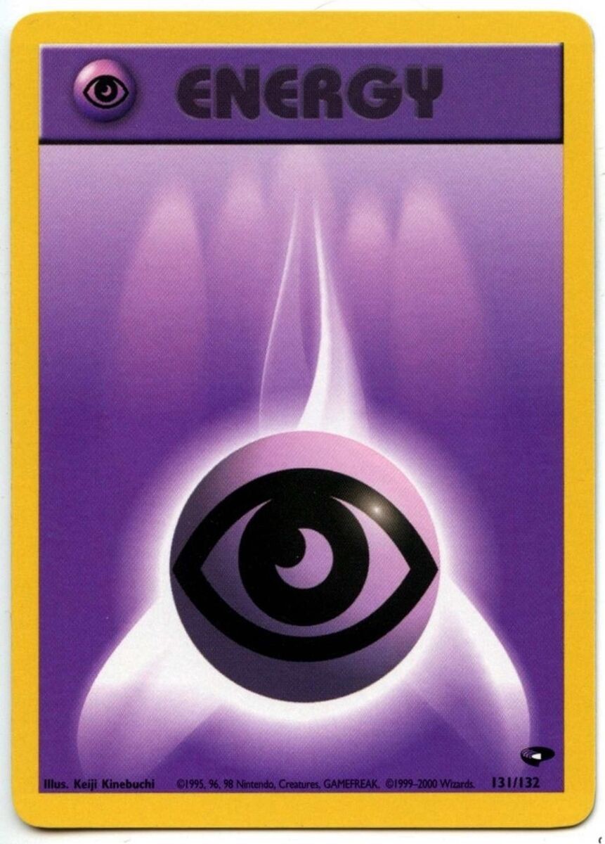 Psychic Energy (131/132) [Gym Heroes Unlimited] | I Want That Stuff Brandon