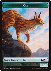 Beast // Cat (020) Double-Sided Token [Core Set 2021 Tokens] | I Want That Stuff Brandon