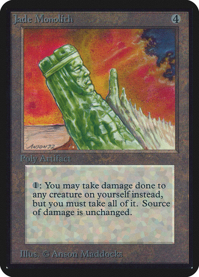 Jade Monolith [Alpha Edition] | I Want That Stuff Brandon