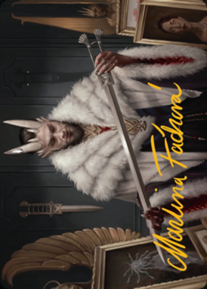 Lord Xander, the Collector Art Card (Gold-Stamped Signature) [Streets of New Capenna Art Series] | I Want That Stuff Brandon