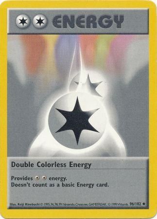 Double Colorless Energy (96/102) [Base Set Shadowless Unlimited] | I Want That Stuff Brandon