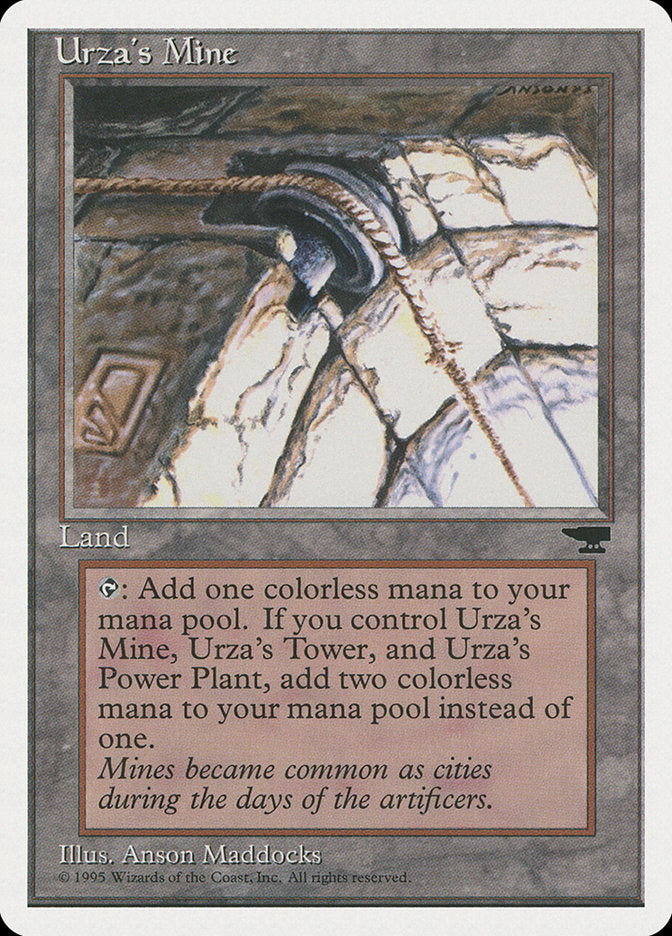 Urza's Mine (Pulley Embedded in Stone) [Chronicles] | I Want That Stuff Brandon