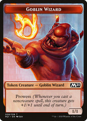 Cat (011) // Goblin Wizard Double-Sided Token [Core Set 2021 Tokens] | I Want That Stuff Brandon