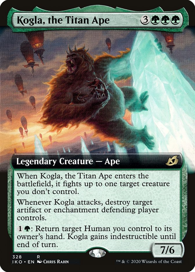 Kogla, the Titan Ape (Extended Art) [Ikoria: Lair of Behemoths] | I Want That Stuff Brandon