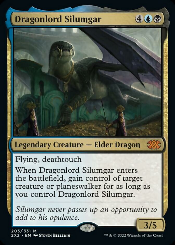 Dragonlord Silumgar [Double Masters 2022] | I Want That Stuff Brandon