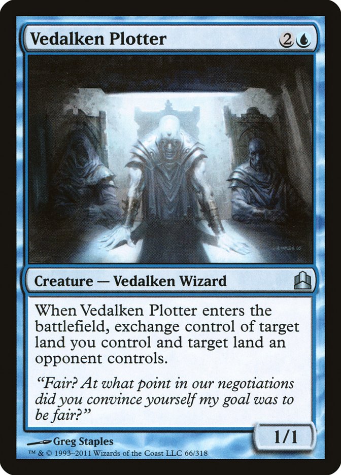 Vedalken Plotter [Commander 2011] | I Want That Stuff Brandon