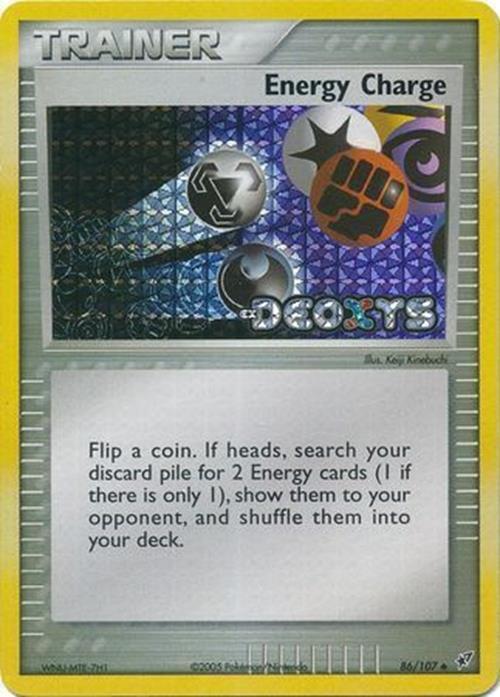 Energy Charge (86/107) (Stamped) [EX: Deoxys] | I Want That Stuff Brandon