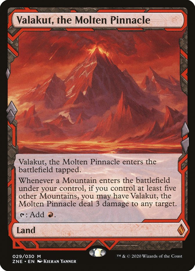 Valakut, the Molten Pinnacle (Expeditions) [Zendikar Rising Expeditions] | I Want That Stuff Brandon