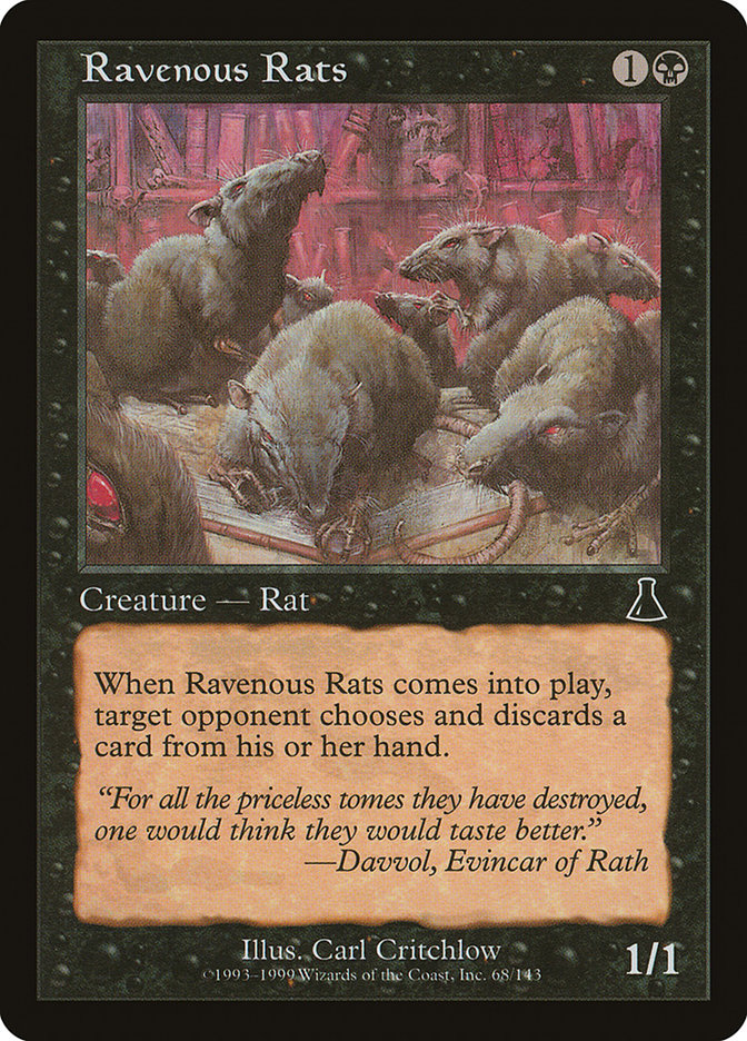 Ravenous Rats [Urza's Destiny] | I Want That Stuff Brandon