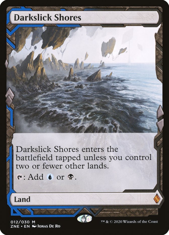 Darkslick Shores (Expeditions) [Zendikar Rising Expeditions] | I Want That Stuff Brandon