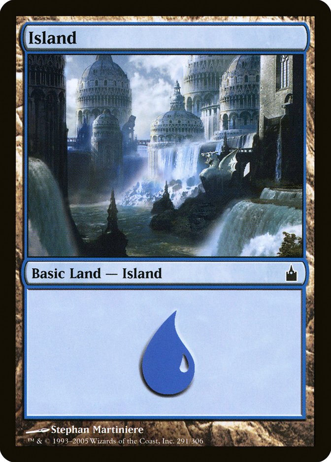 Island (291) [Ravnica: City of Guilds] | I Want That Stuff Brandon