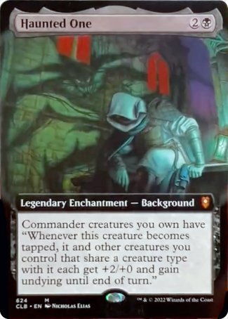 Haunted One (Extended Art) [Commander Legends: Battle for Baldur's Gate] | I Want That Stuff Brandon