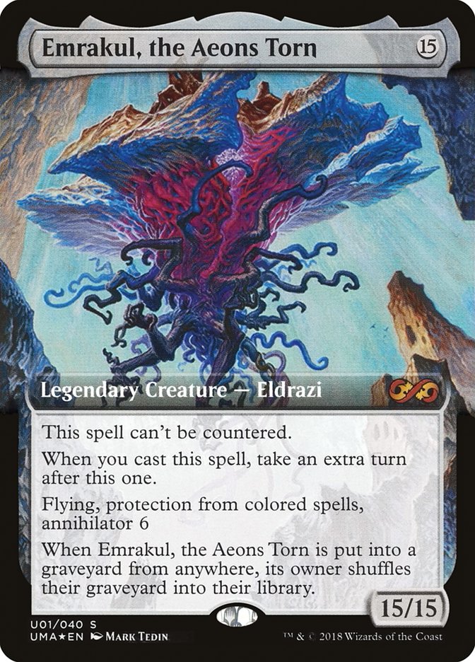 Emrakul, the Aeons Torn (Topper) [Ultimate Masters Box Topper] | I Want That Stuff Brandon