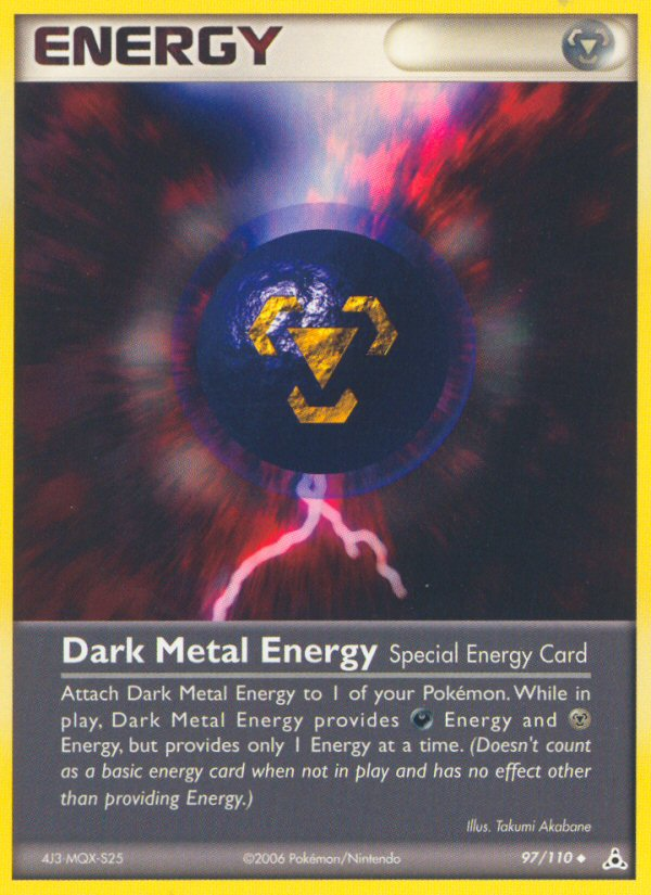 Dark Metal Energy (97/110) [EX: Holon Phantoms] | I Want That Stuff Brandon