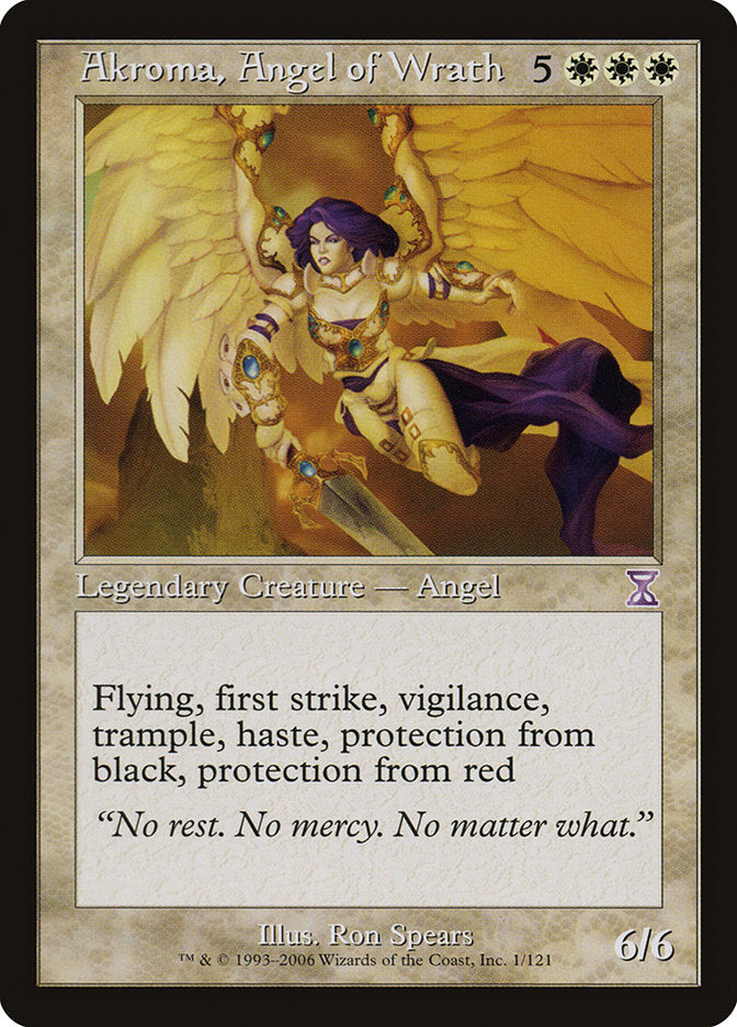 Akroma, Angel of Wrath [Time Spiral Timeshifted] | I Want That Stuff Brandon