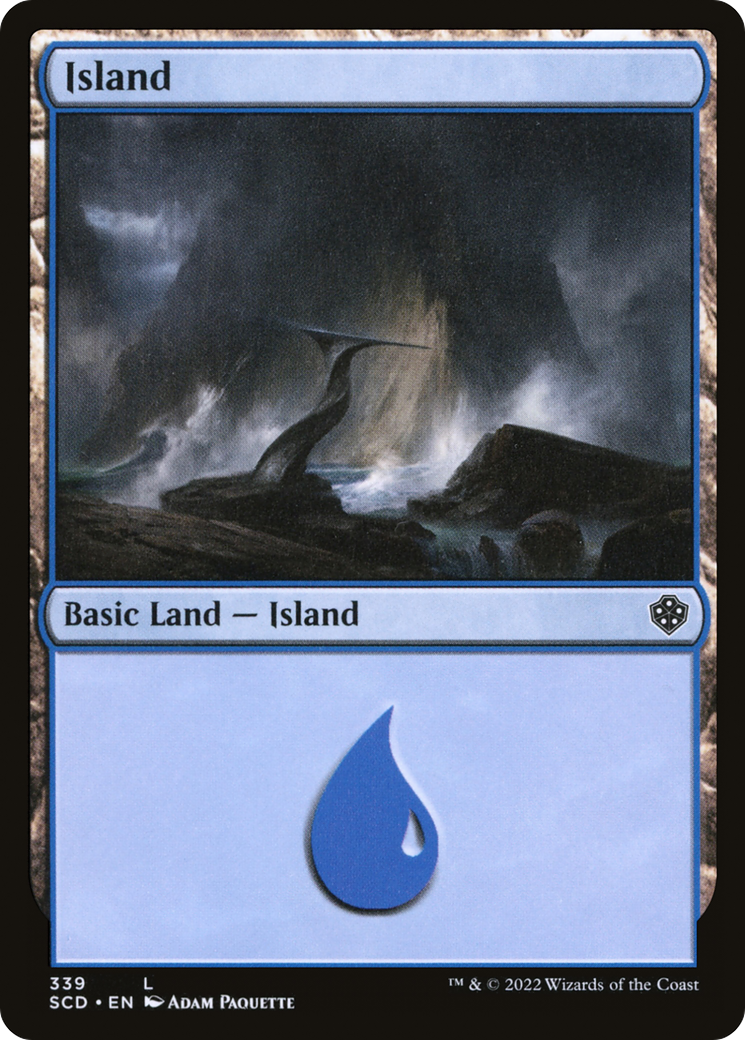 Island (339) [Starter Commander Decks] | I Want That Stuff Brandon