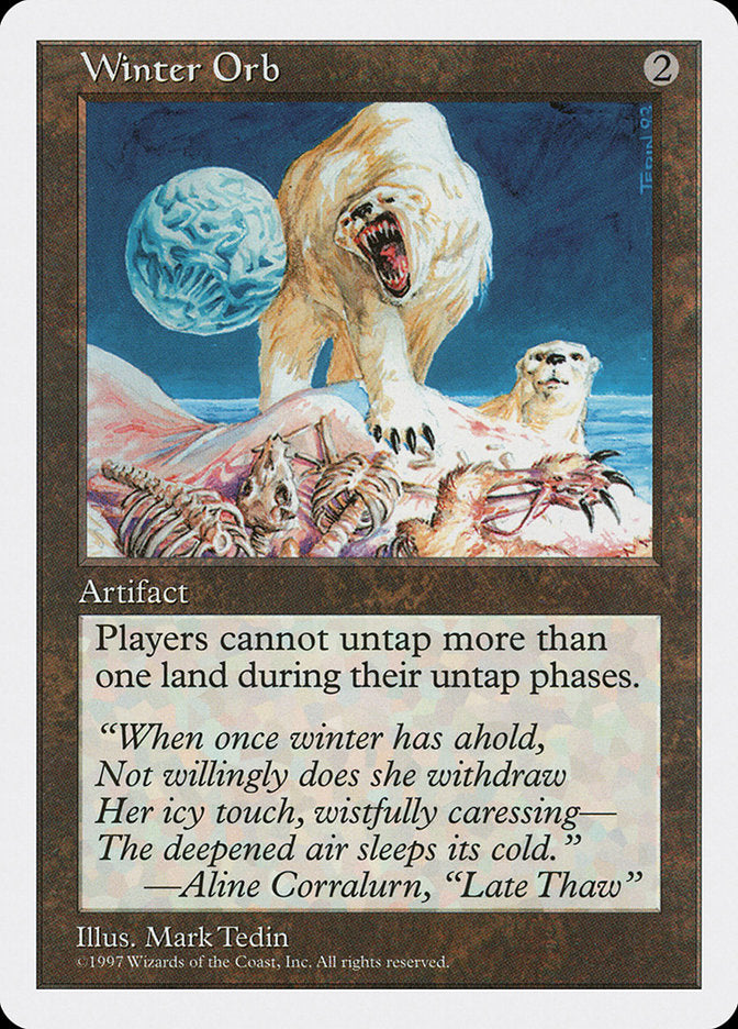 Winter Orb [Fifth Edition] | I Want That Stuff Brandon