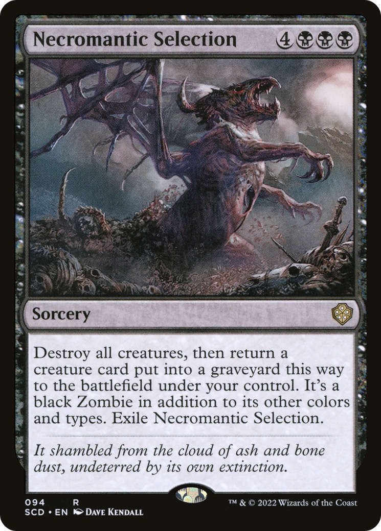 Necromantic Selection [Starter Commander Decks] | I Want That Stuff Brandon