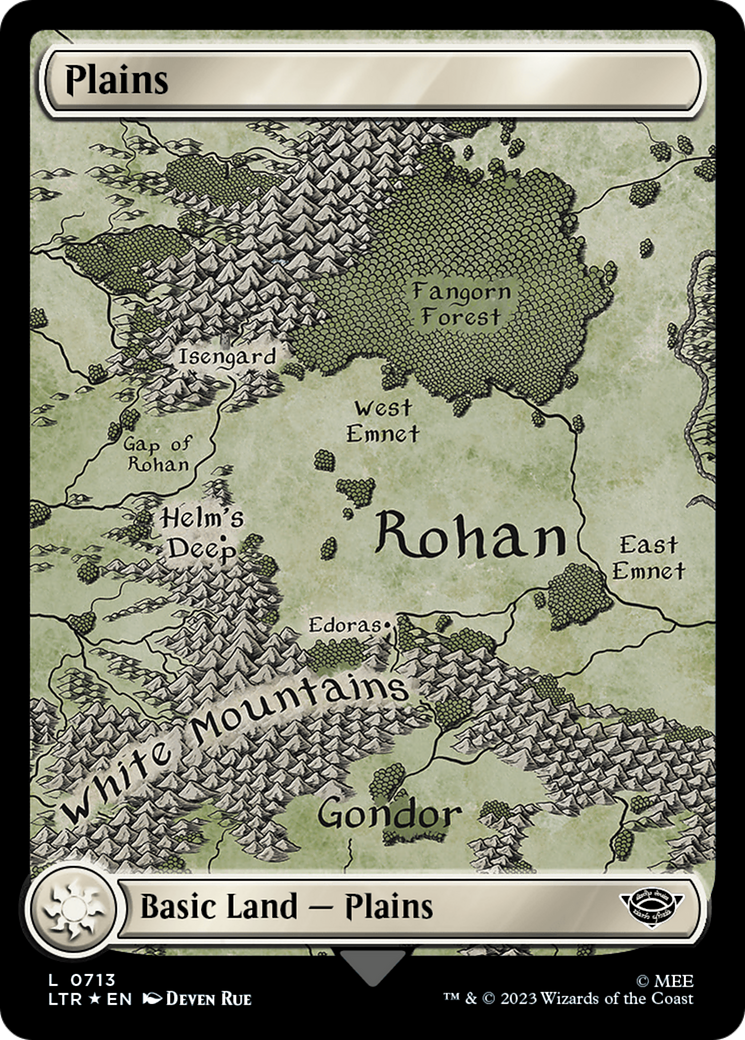 Plains (0713) (Surge Foil) [The Lord of the Rings: Tales of Middle-Earth] | I Want That Stuff Brandon