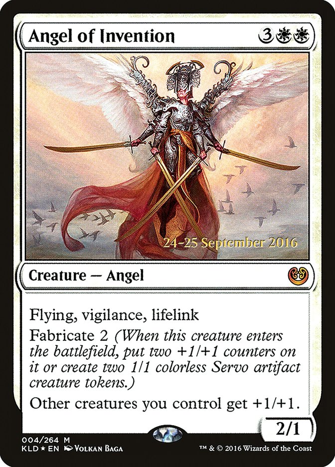 Angel of Invention [Kaladesh Prerelease Promos] | I Want That Stuff Brandon