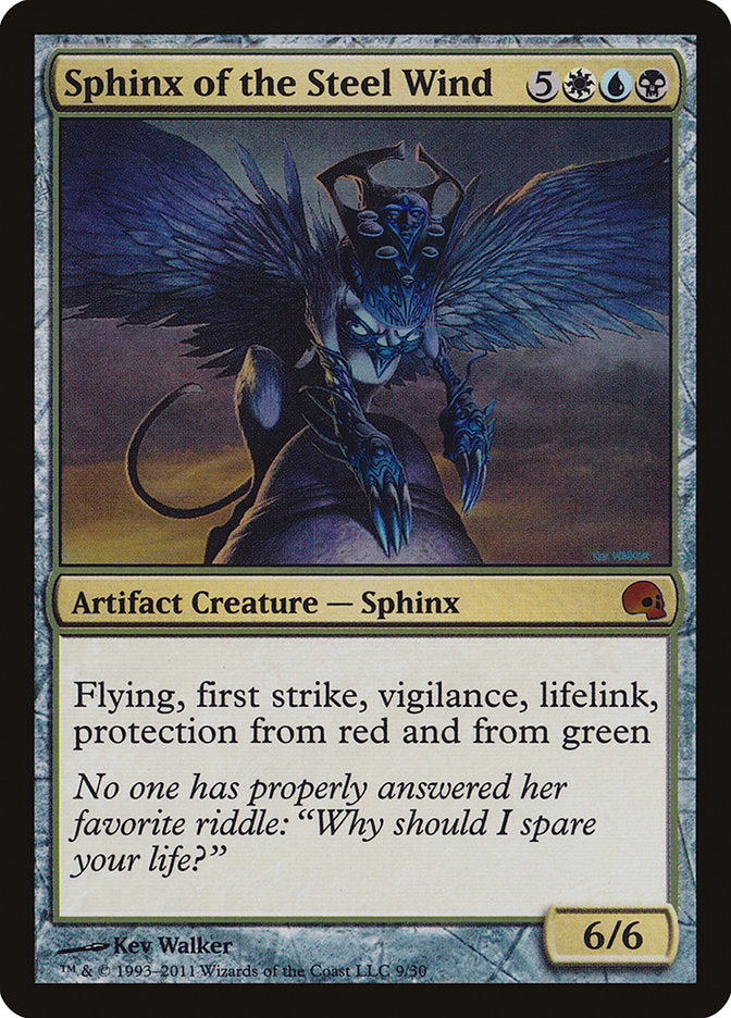 Sphinx of the Steel Wind [Premium Deck Series: Graveborn] | I Want That Stuff Brandon