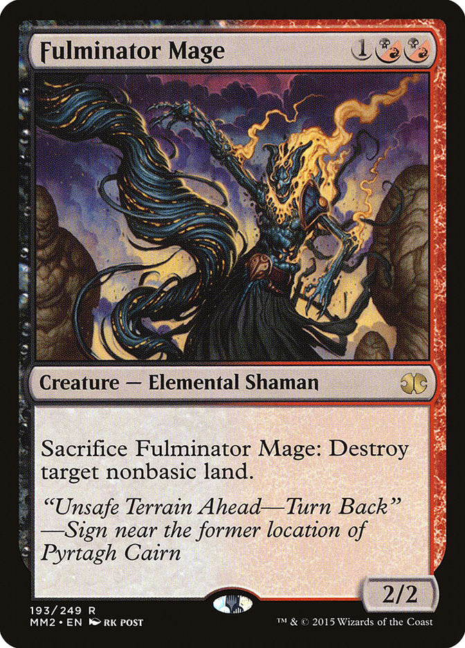 Fulminator Mage [Modern Masters 2015] | I Want That Stuff Brandon