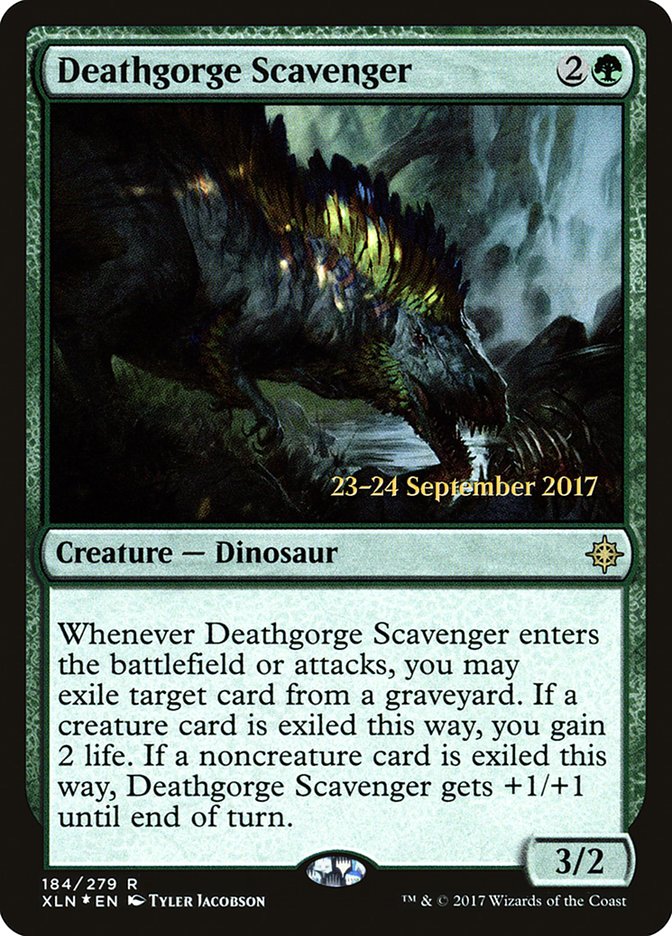 Deathgorge Scavenger [Ixalan Prerelease Promos] | I Want That Stuff Brandon