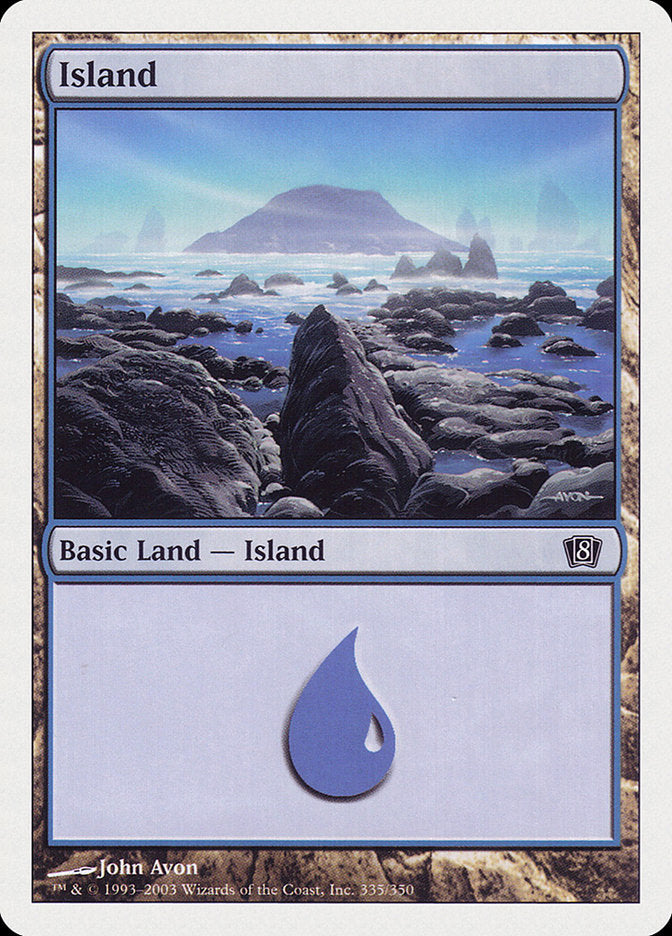 Island (335) [Eighth Edition] | I Want That Stuff Brandon