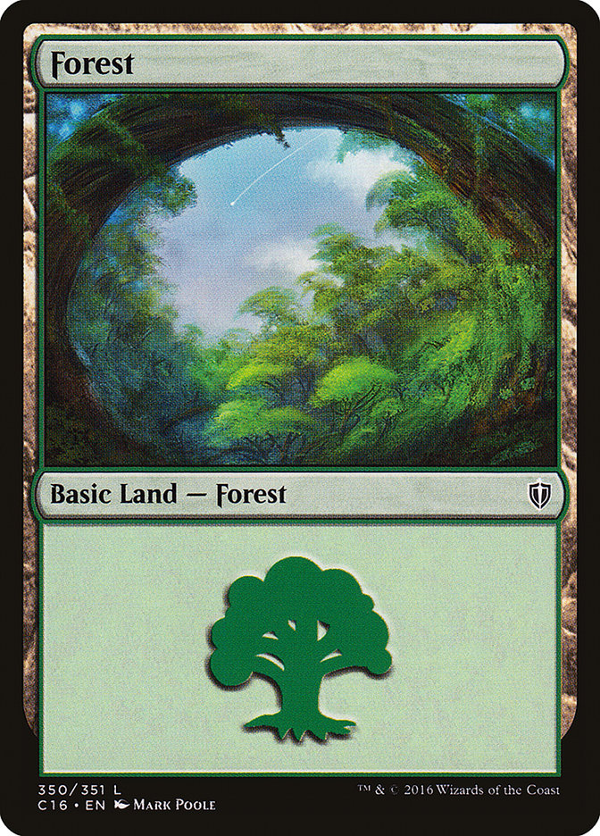 Forest (350) [Commander 2016] | I Want That Stuff Brandon