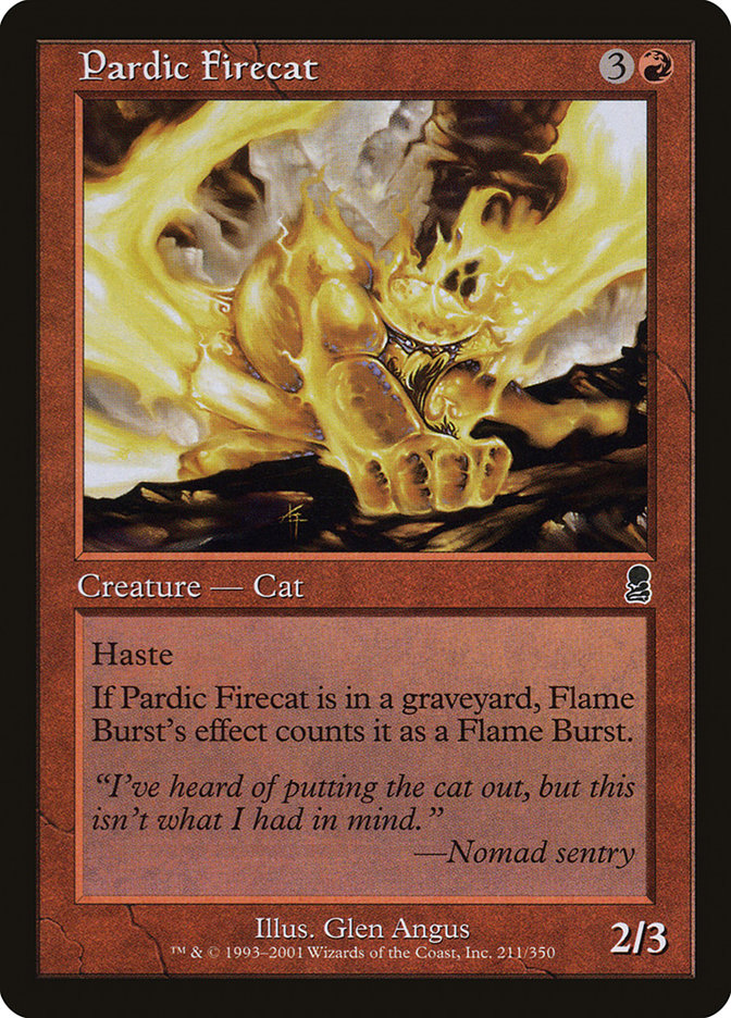 Pardic Firecat [Odyssey] | I Want That Stuff Brandon