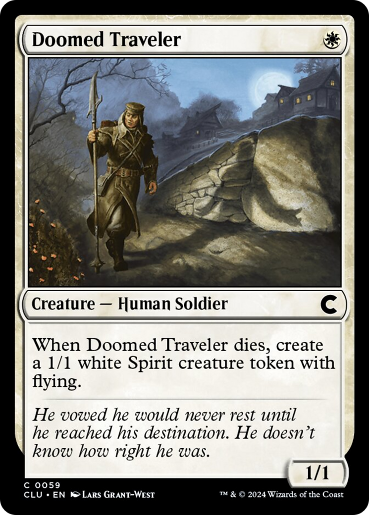 Doomed Traveler [Ravnica: Clue Edition] | I Want That Stuff Brandon