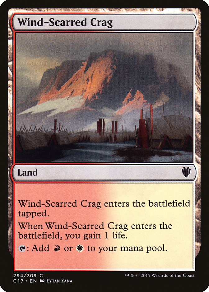 Wind-Scarred Crag [Commander 2017] | I Want That Stuff Brandon