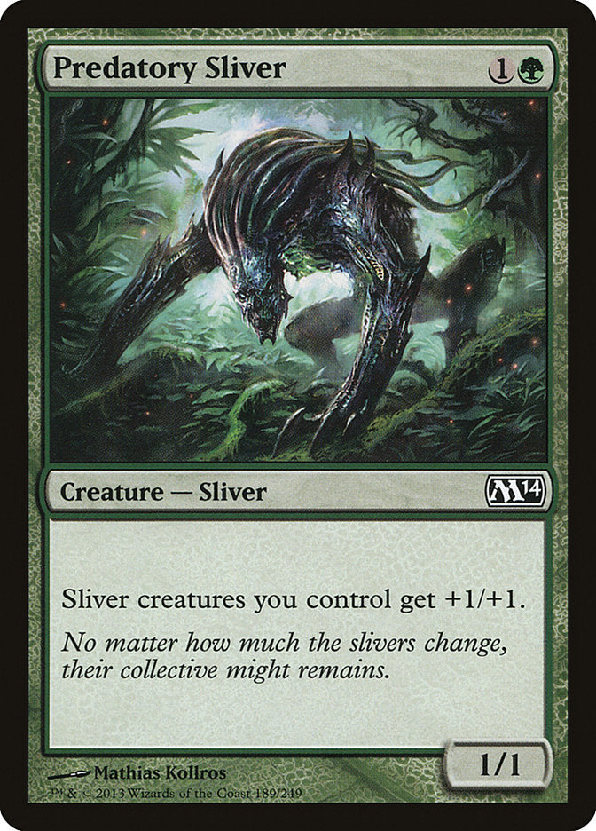 Predatory Sliver [Magic 2014] | I Want That Stuff Brandon