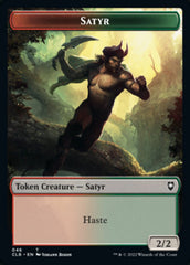 Satyr // Beast Double-Sided Token [Commander Legends: Battle for Baldur's Gate Tokens] | I Want That Stuff Brandon