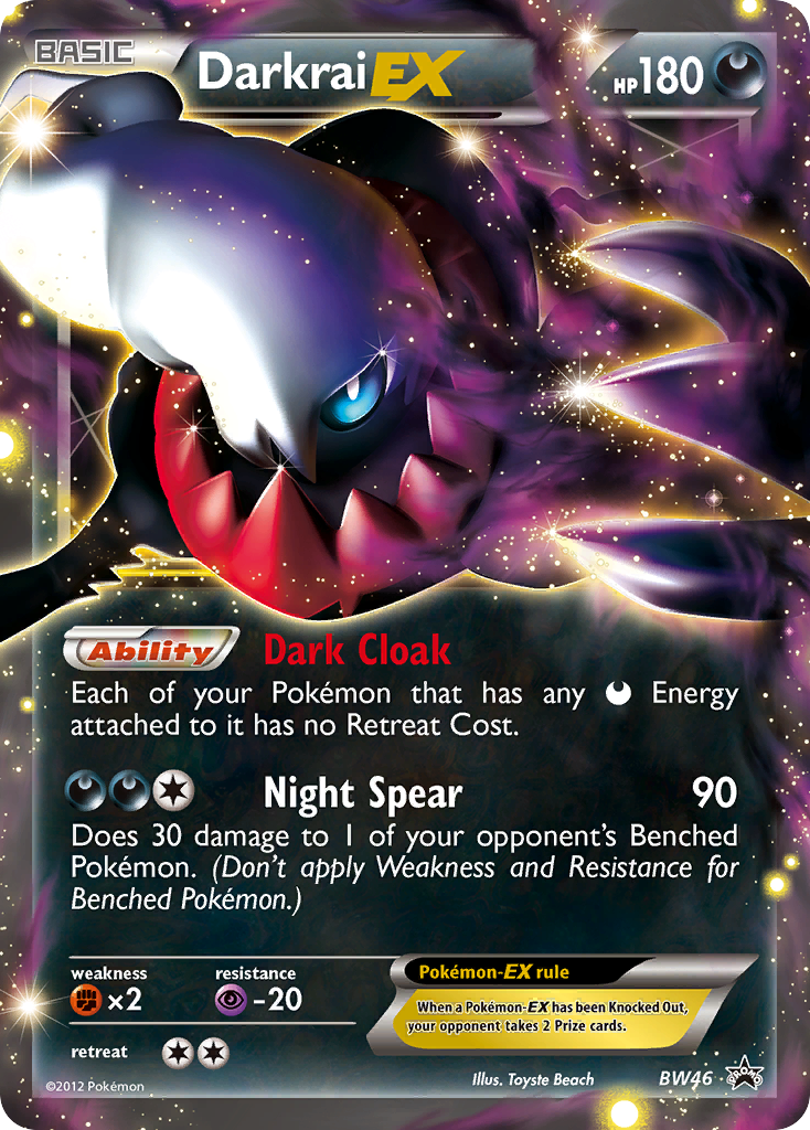 Darkrai EX (BW46) [Black & White: Black Star Promos] | I Want That Stuff Brandon