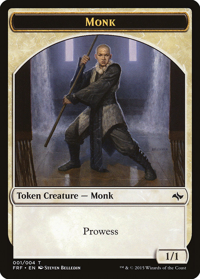 Monk Token [Fate Reforged Tokens] | I Want That Stuff Brandon