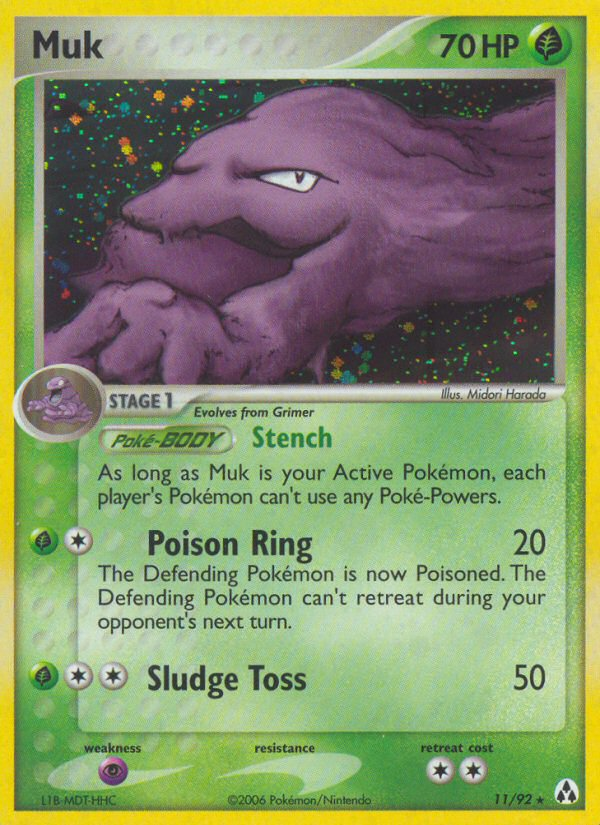 Muk (11/92) [EX: Legend Maker] | I Want That Stuff Brandon