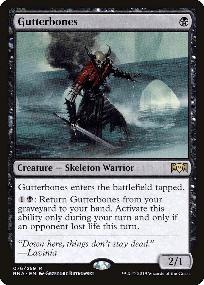 Gutterbones [Ravnica Allegiance] | I Want That Stuff Brandon