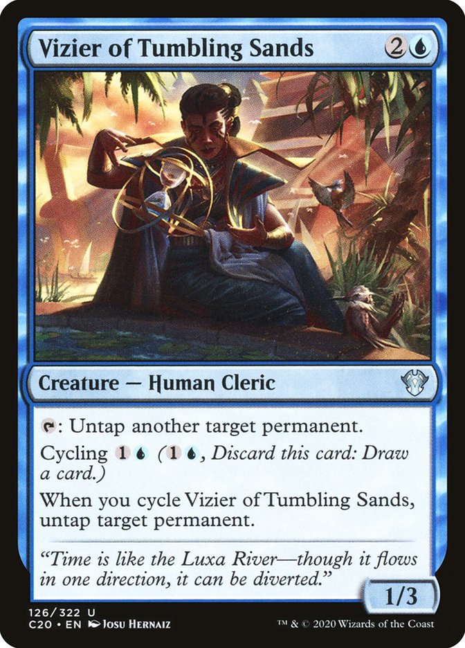 Vizier of Tumbling Sands [Commander 2020] | I Want That Stuff Brandon