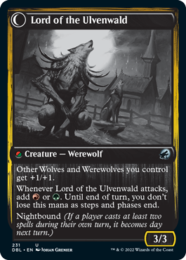 Kessig Naturalist // Lord of the Ulvenwald [Innistrad: Double Feature] | I Want That Stuff Brandon