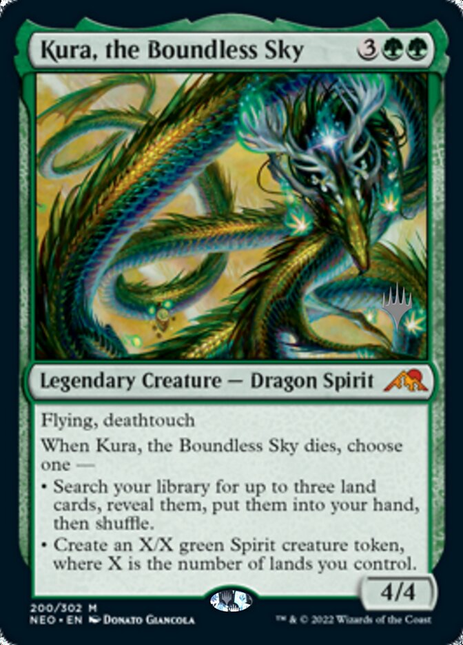 Kura, the Boundless Sky (Promo Pack) [Kamigawa: Neon Dynasty Promos] | I Want That Stuff Brandon