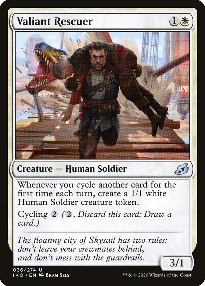 Valiant Rescuer [Ikoria: Lair of Behemoths] | I Want That Stuff Brandon