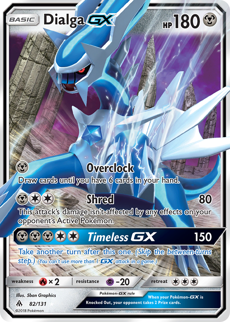 Dialga GX (82/131) [Sun & Moon: Forbidden Light] | I Want That Stuff Brandon