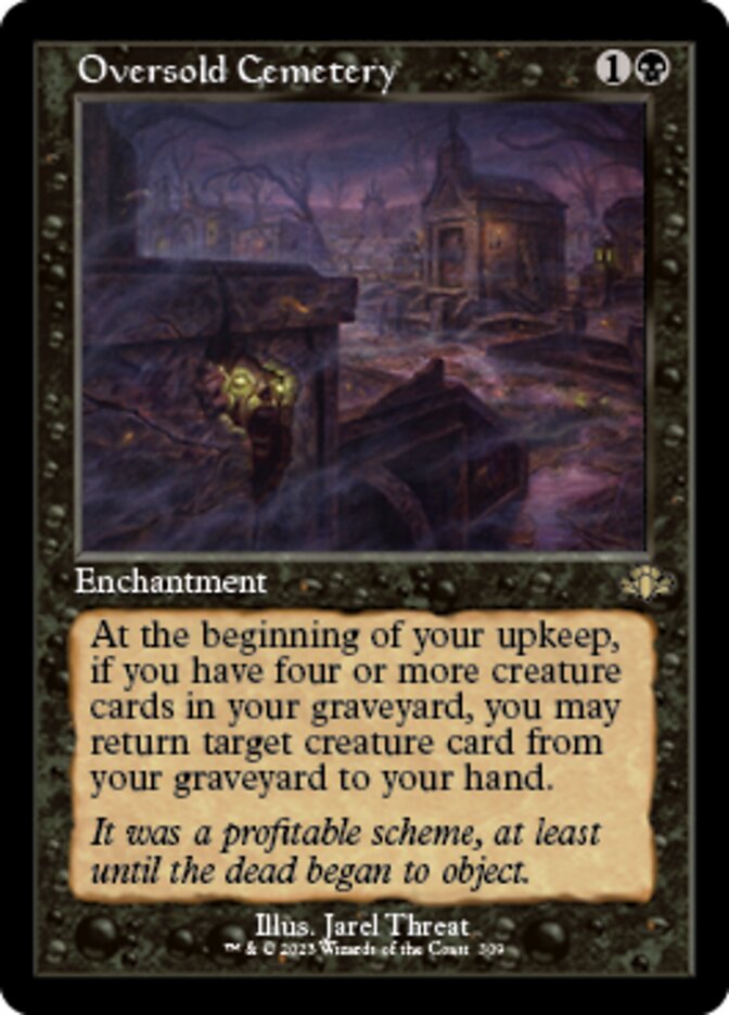 Oversold Cemetery (Retro) [Dominaria Remastered] | I Want That Stuff Brandon