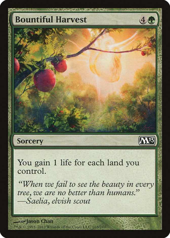 Bountiful Harvest [Magic 2013] | I Want That Stuff Brandon