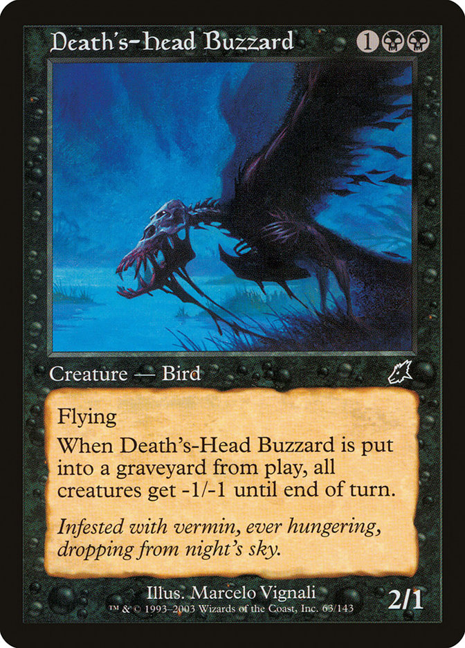 Death's-Head Buzzard [Scourge] | I Want That Stuff Brandon
