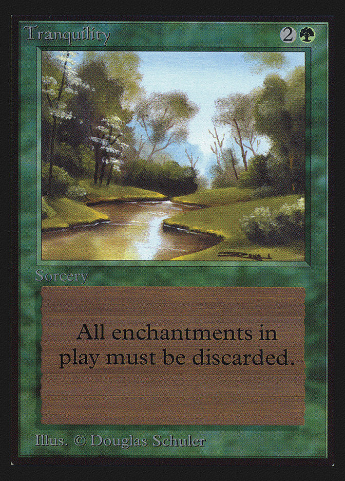 Tranquility [International Collectors' Edition] | I Want That Stuff Brandon