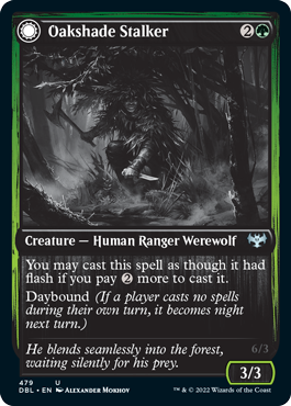 Oakshade Stalker // Moonlit Ambusher [Innistrad: Double Feature] | I Want That Stuff Brandon